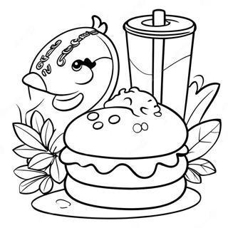 Chick Fil A Logo Coloring Page 54732-44103