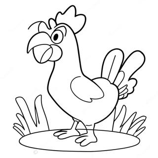 Foghorn Leghorn Coloring Page 54772-44140