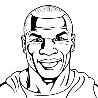 Mike Tyson Coloring Page 54782-44150