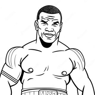 Mike Tyson Coloring Page 54782-44151