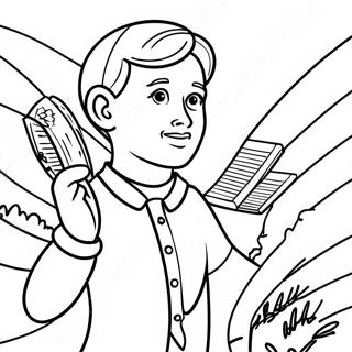 Citizenship Pledge Coloring Page 54802-44162