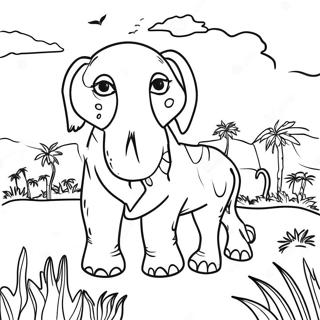 Africa Coloring Pages