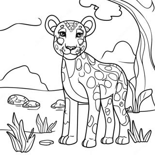 Africa Coloring Pages