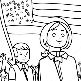 Pledge Of Allegiance Coloring Page 54832-44186