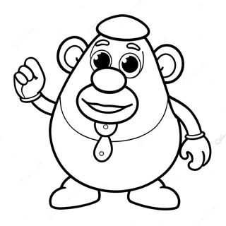 Mr Potato Head Classic Coloring Page 54852-44199