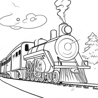 The Polar Express Coloring Page 54942-44266