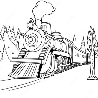 The Polar Express Coloring Page 54942-44267