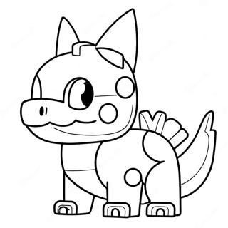 Lego Pokemon Coloring Page 54972-44299