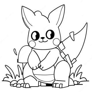 Lego Pokemon Coloring Page 54972-44300