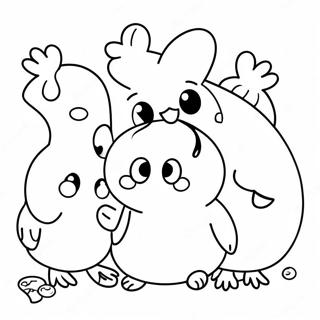 Peeps Coloring Pages