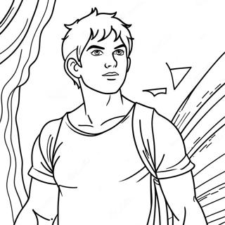 Percy Jackson Coloring Pages