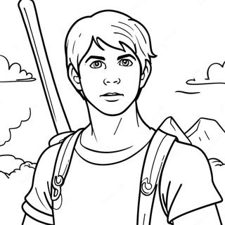 Percy Jackson Coloring Page 5501-4562