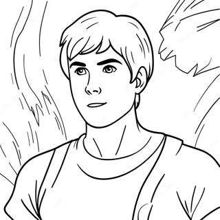 Percy Jackson Coloring Page 5501-4563