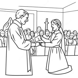 Confirmation Coloring Pages