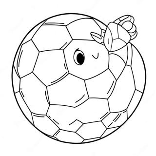 I Love Soccer Coloring Page 55032-44340