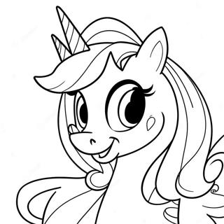 Princess Cadence Coloring Page 55042-44346