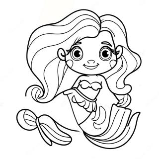 Ariel With Legs Coloring Pages