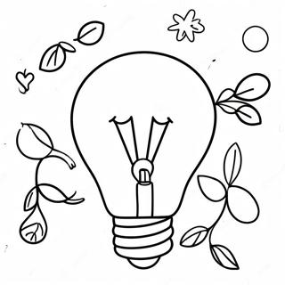 Christmas Light Bulb Coloring Pages