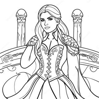 Throne Of Glass Coloring Page 55132-44414