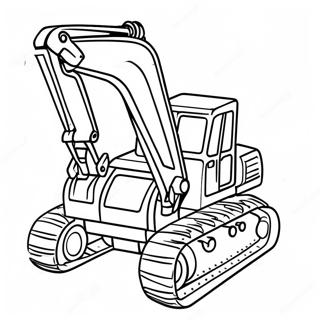 Backhoe Coloring Pages