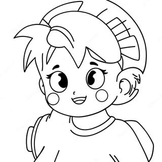 Bulma In Action Coloring Page 55153-44445