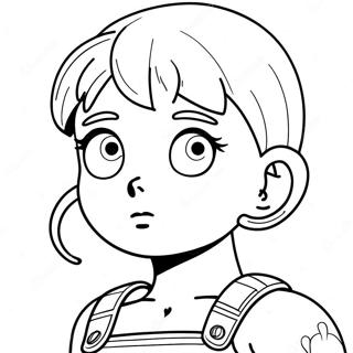 Bulma In Action Coloring Page 55153-44448