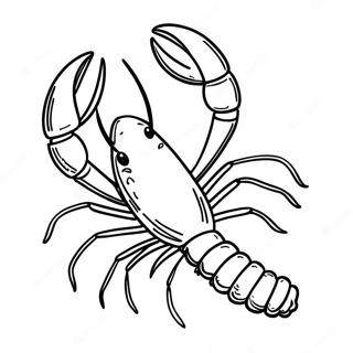 Crawfish Coloring Page 55172-44450