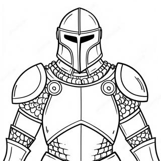 Shiny Steel Armor Coloring Page 55193-44476