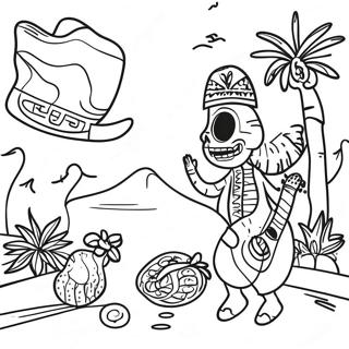 Mexico Coloring Pages