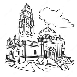 Mexico Coloring Page 551-438