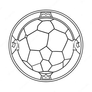 Soccer Logo Coloring Page 55212-44482