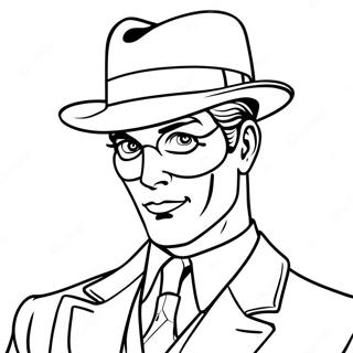 Riddler Coloring Pages