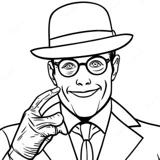 Riddler Coloring Page 55242-44510