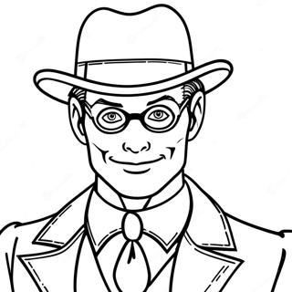 Riddler Coloring Page 55242-44512