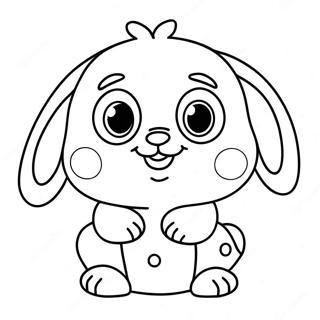 Cute Vosco Character Coloring Page 55253-44518