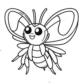 Beedrill Coloring Page 55282-44538