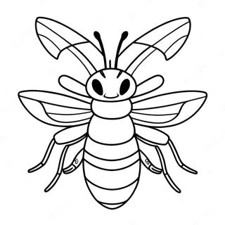 Beedrill Coloring Page 55282-44539