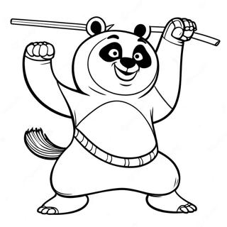 Kung Fu Panda Coloring Pages