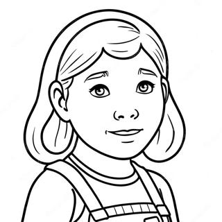 Ellie Coloring Pages