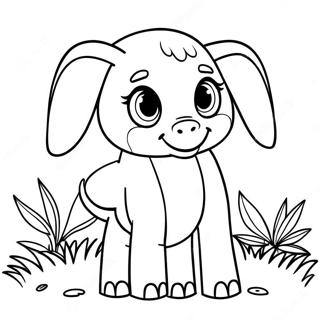 Ellie Coloring Page 55352-44595