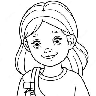 Ellie Coloring Page 55352-44596