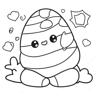 Rainbow Rocks Coloring Page 55392-44624