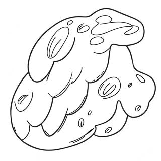 Sparkling Rainbow Rocks Coloring Page 55393-44631