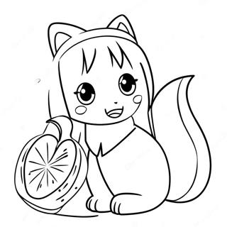 Fruits Basket Anime Coloring Page 55412-44644