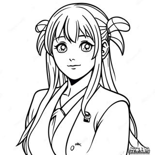 Tohru Honda With Kyo Coloring Page 55413-44649