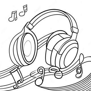 I Love Music Coloring Page 55422-44648