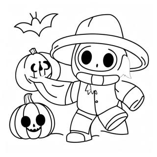 Roblox Halloween Coloring Pages