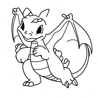 Charizard Flying High Coloring Page 55503-44717