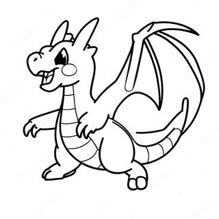 Charizard Flying High Coloring Page 55503-44720