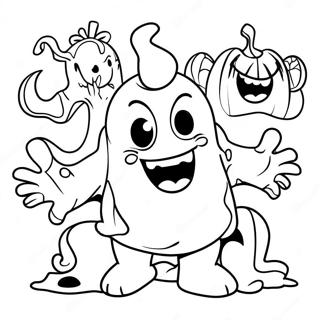 Monster Mash Coloring Page 55532-44734